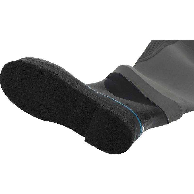Kinetic NeoGrip Bootfoot Filzsohle 44-45 Charcoal