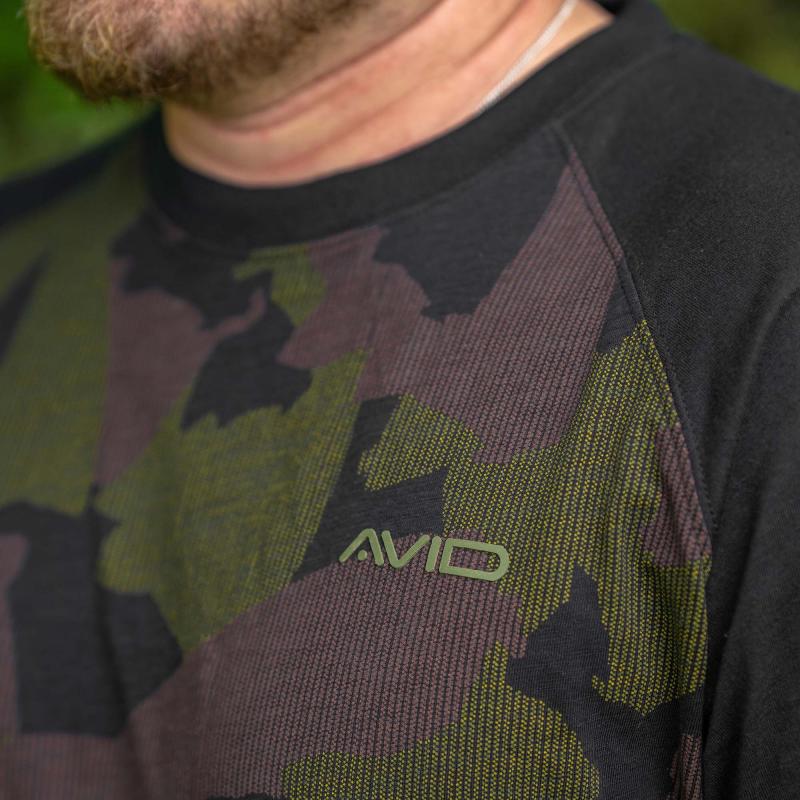 Avid Distortion Camo Lite T-Shirt - XXXL