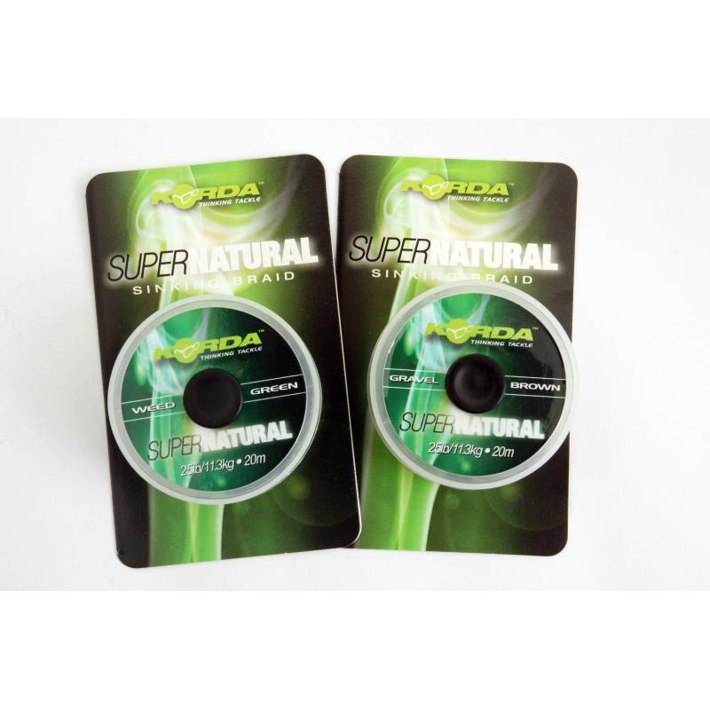 Korda Super Natural - Weedy Green - 20m 18lb