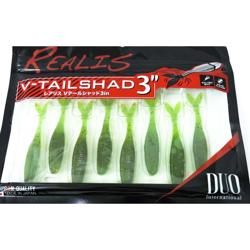 DUO Realis V-Tail Shad 3" - Watermelon