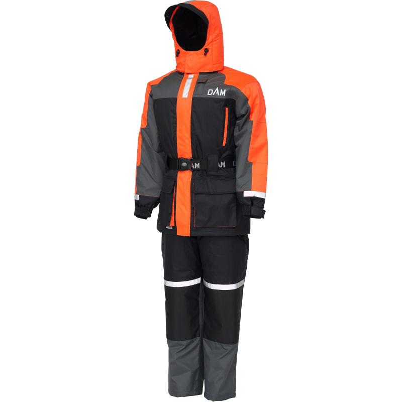 DAM Outbreak Floatation Suit 2Pcs Fluo Orange/Black S