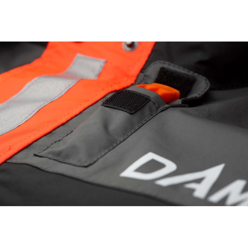 DAM Outbreak Floatation Suit 2Pcs Fluo Orange/Black xxxl