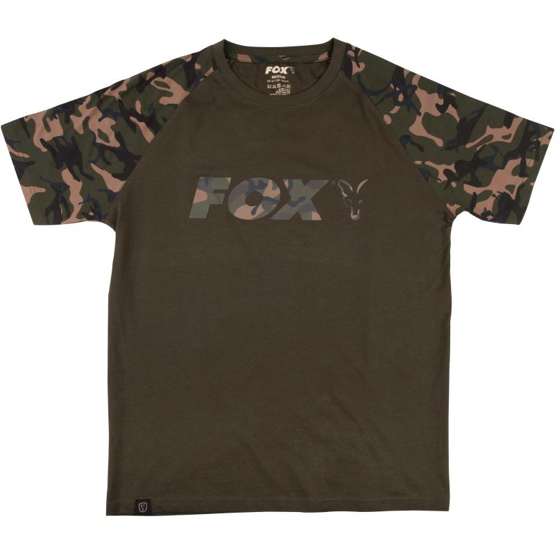 T-shirt manches longues Fox Raglan Khaki / Camo - XL