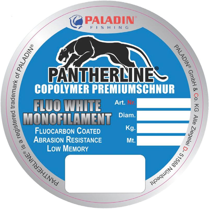 Paladin Pantherline fluo transparent 0,16 mm 300 m capacité de charge 3,7 kg