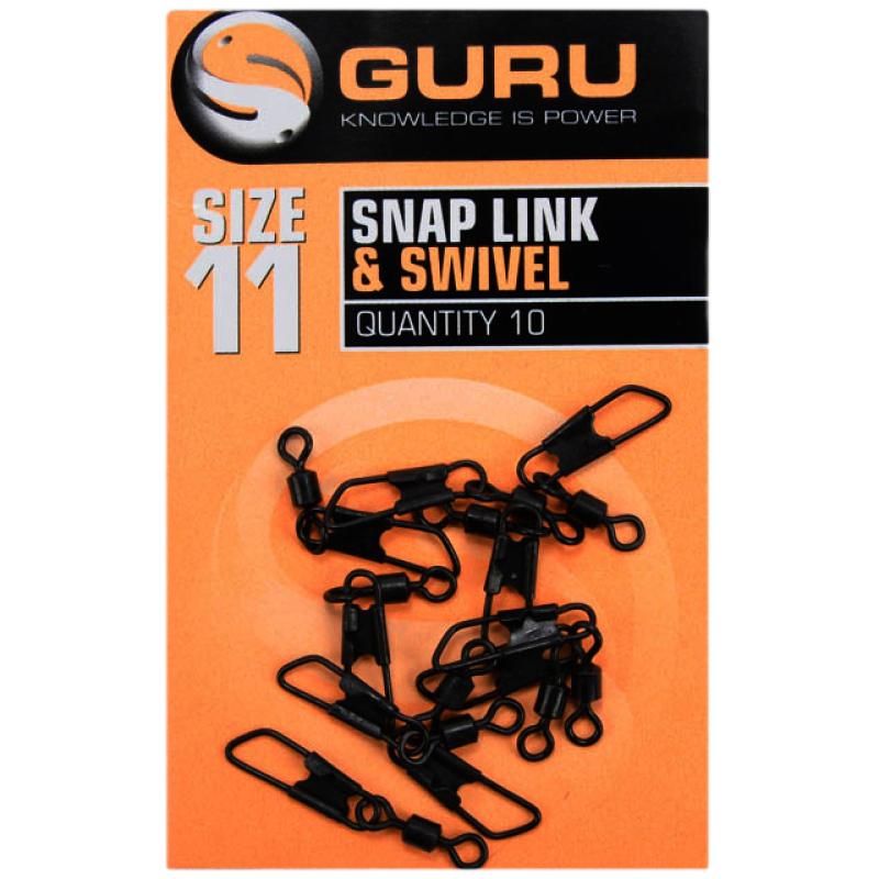 Gourou # 11 Snap Link + Swivel