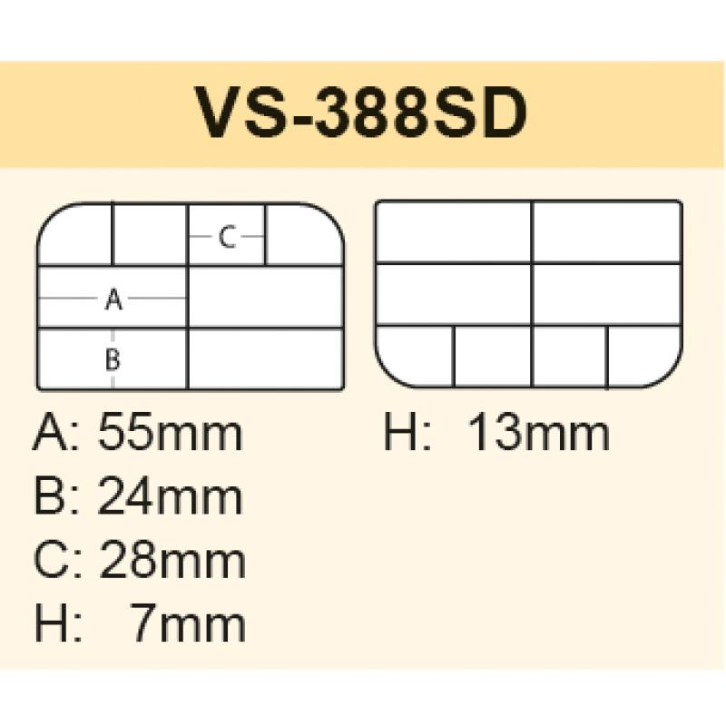 Meiho VS 388 SD noir