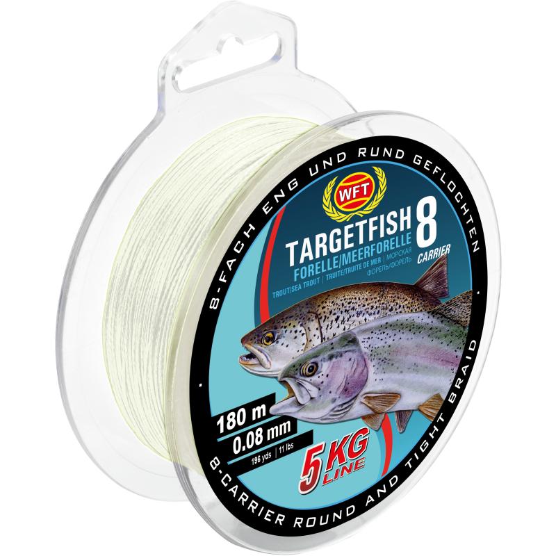 WFT TF8 sea trout / trout trans 180m 5kg 0,08