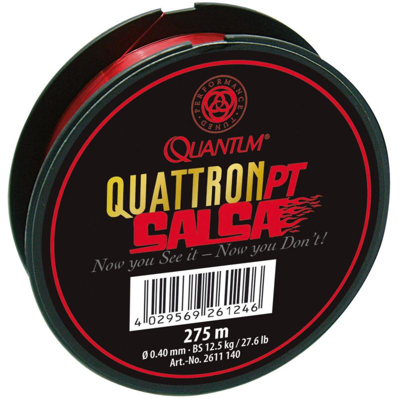 Quantum 0.25 mm, 275 m, cordon salsa,