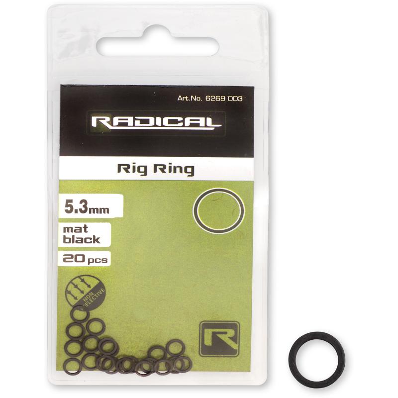 Radical Rig Ring Ø 5,3mm noir mat non réfléchissant