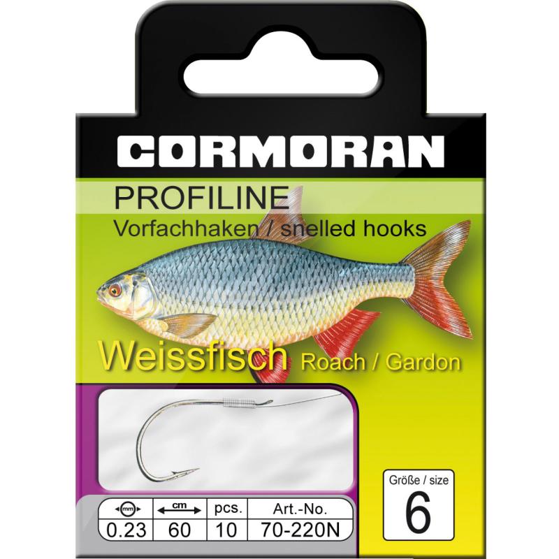 Cormoran PROFILINE whitefish hook nickel size 6 0,23mm