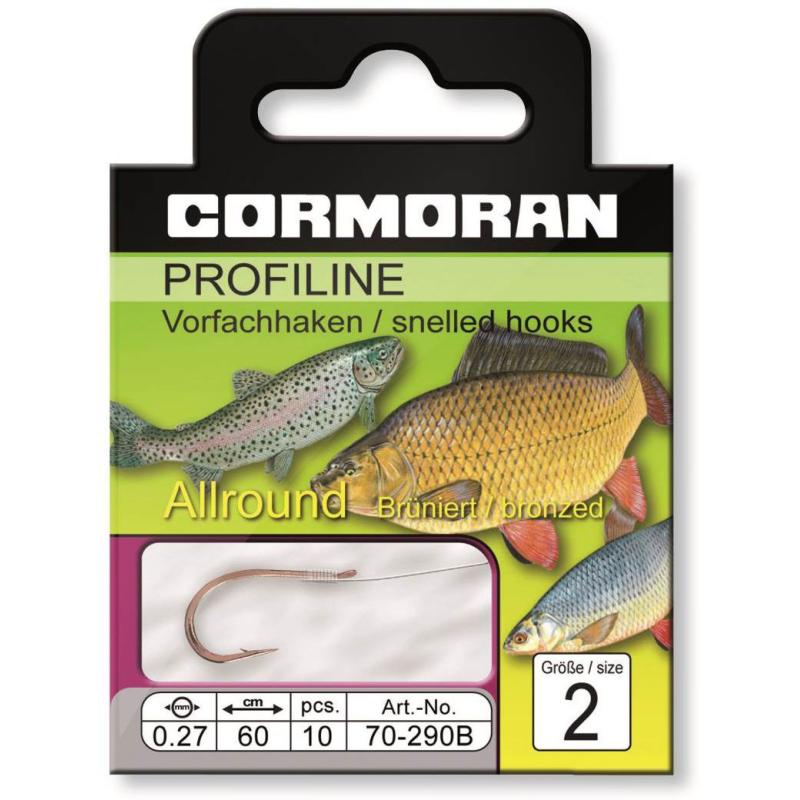 Cormoran PROFILINE all-round hook burnished size 10 0,20mm