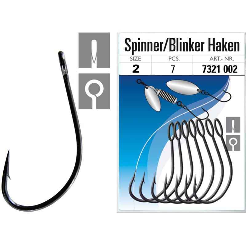 JENZI Spinner/Blinker Einzelhaken Hakengröße 2