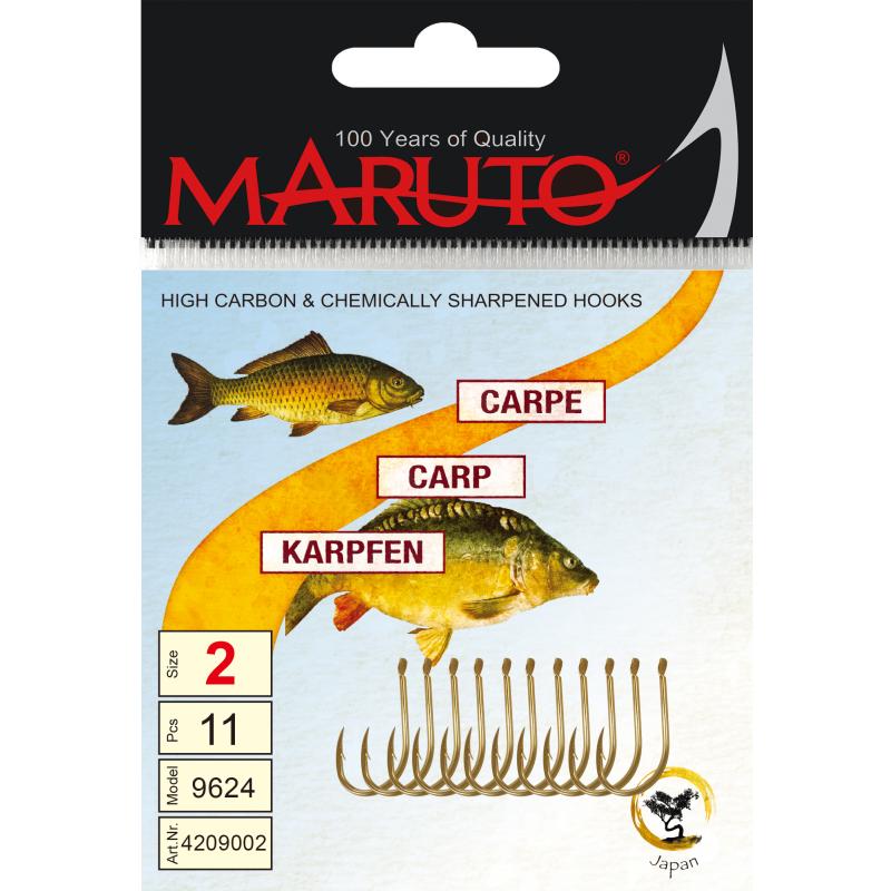 Maruto Maruto carp hook gold size 6 SB15