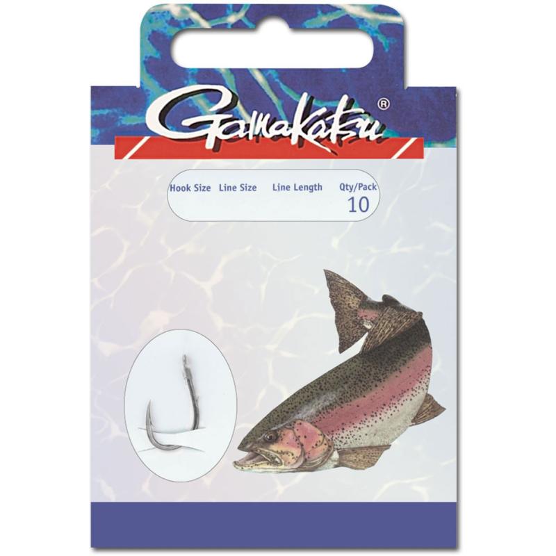 GAMAKATSU HOOK BKS-5330R TROUT 60 CM size 6 target fish hook