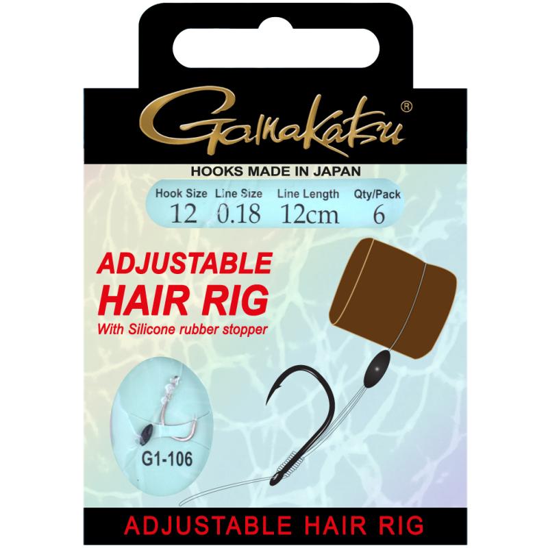 Gamakatsu Hook Bks-Adjust Hair Rig 12Cm