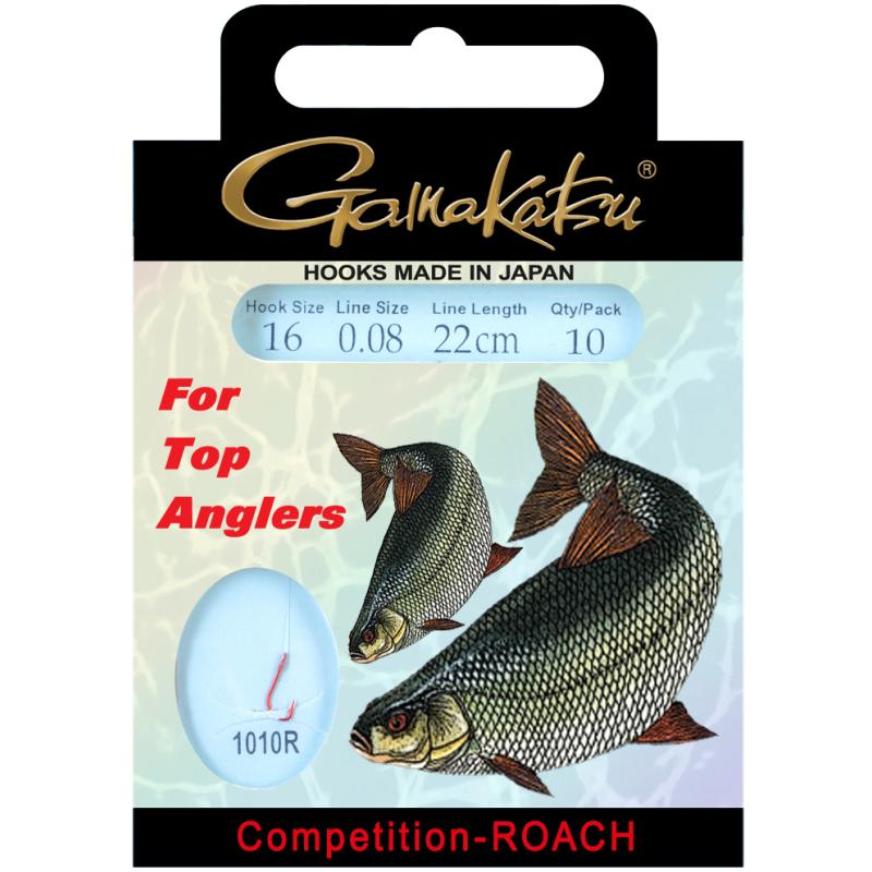 Gamakatsu Hook Bks-1010R Roach 22cm Comp Size 14