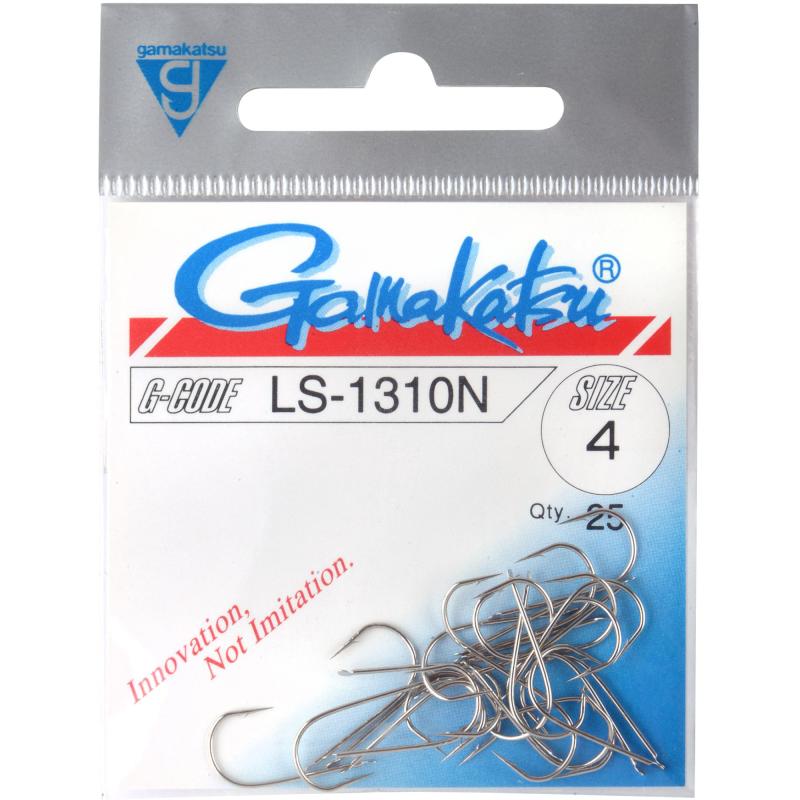 Gamakatsu Hook Ls-1310N (Nickel) Gr.4