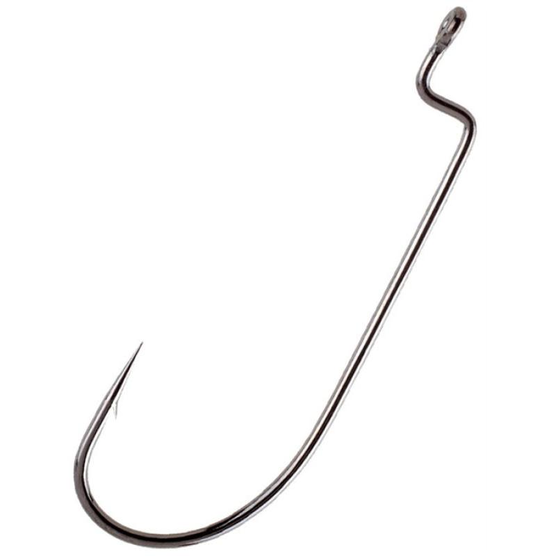 Gamakatsu Hook Worm 34 (Spr) (Black) Size. 1