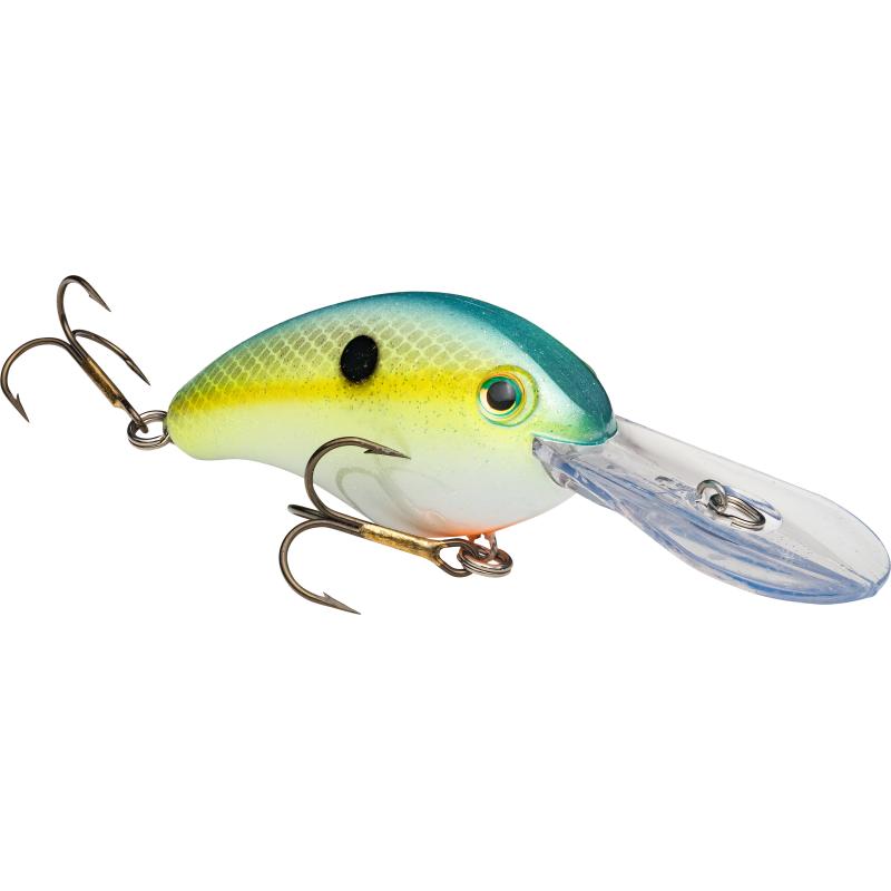 Strike King Pro Model Série 4 Chartreuse Sexy Shad 11cm 15.9G