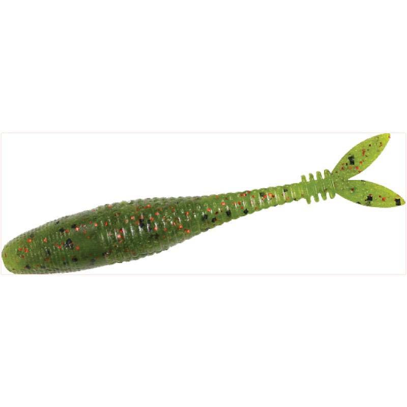 DUO Realis V-Tail Shad 3" - Watermelon/Red Flakes