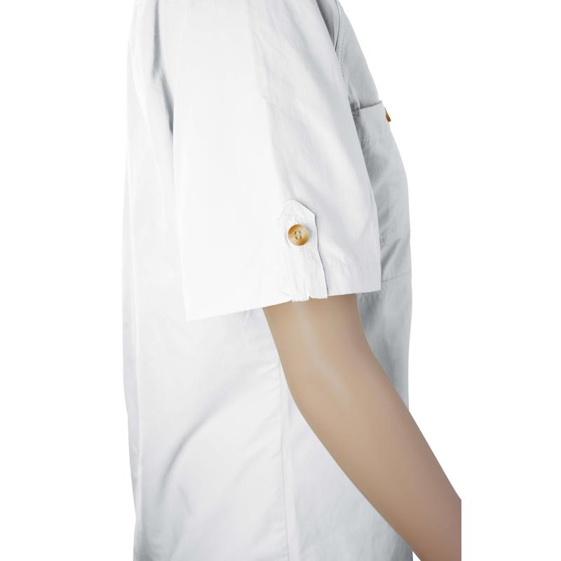 Viavesto women's short-sleeved shirt Sra. Eanes: white, size. 42