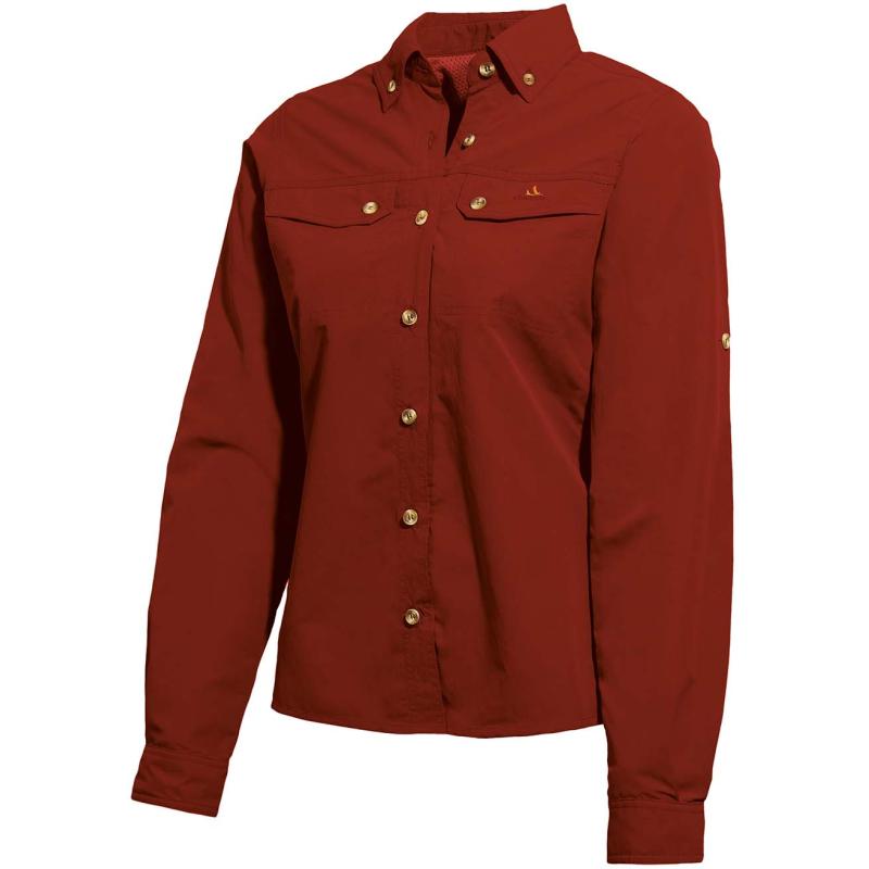 Viavesto women's shirt Sra. Cabral: red, size. 38