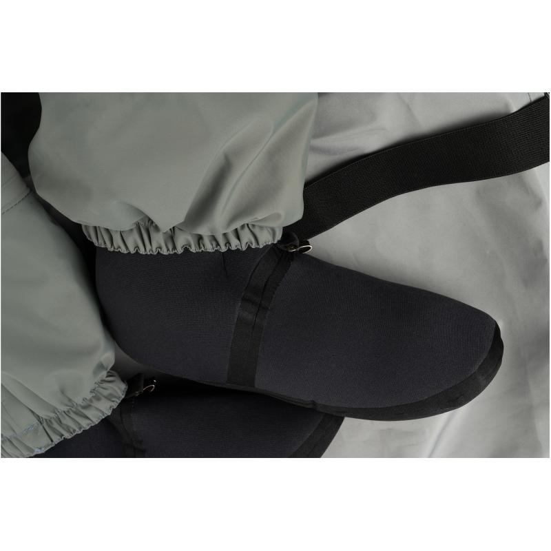 Mikado Wathose - Atmungsaktiv mit Neopren-Socken - Größe M -