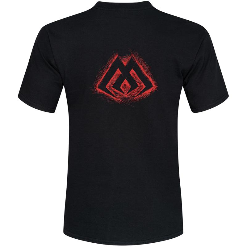 Mikado T-Shirt - Bite & Fight - Größe XL - Schwarz