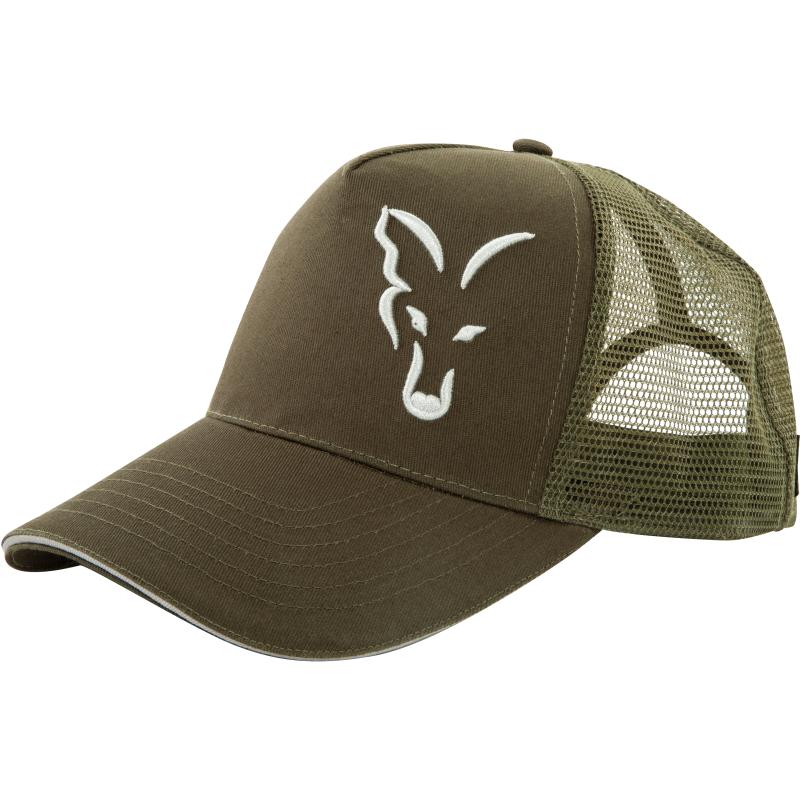Fox groen zilveren trucker cap