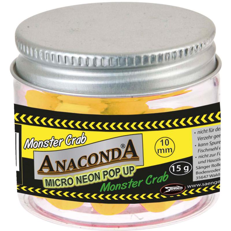 Anaconda Micro Neon Popup Monster Krab 15g 10mm