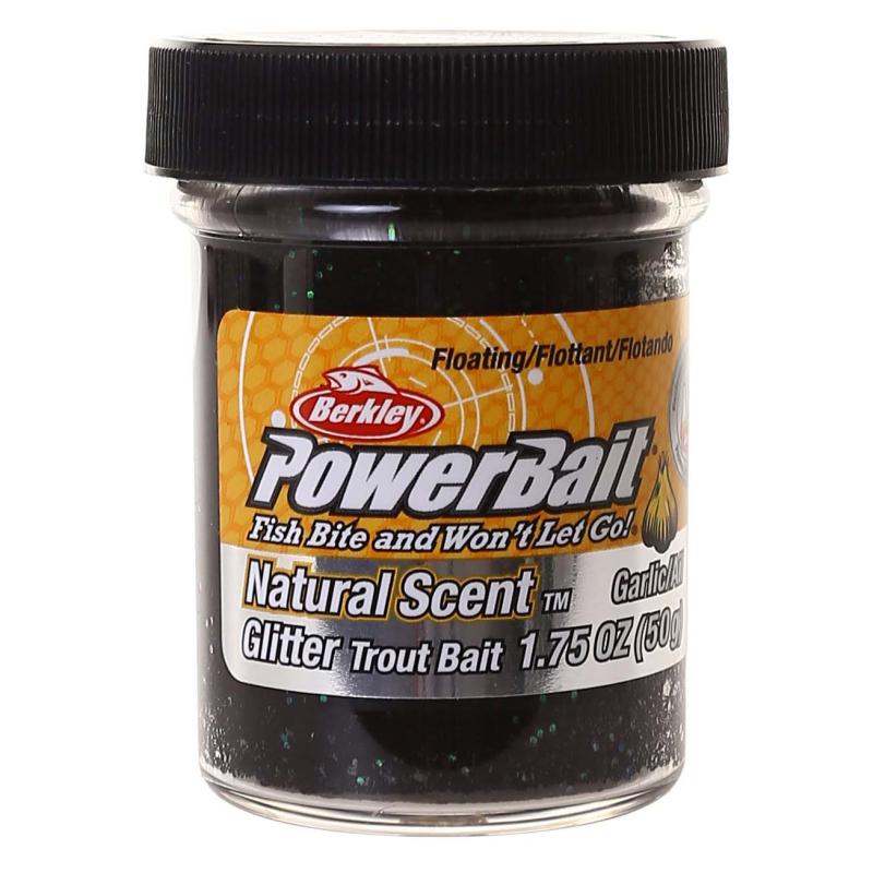 Powerbait Berkley Natural Scent Garlic Black 50g