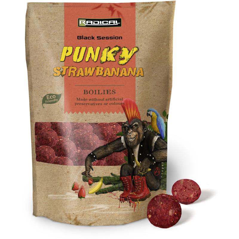 Bouillette Radical Punky Strawbanana Ø 20mm rouge clair 1kg