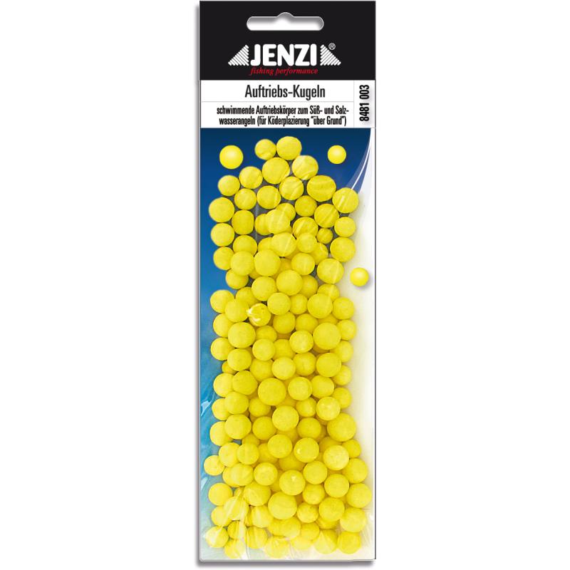 JENZI drijfballen kleur geel