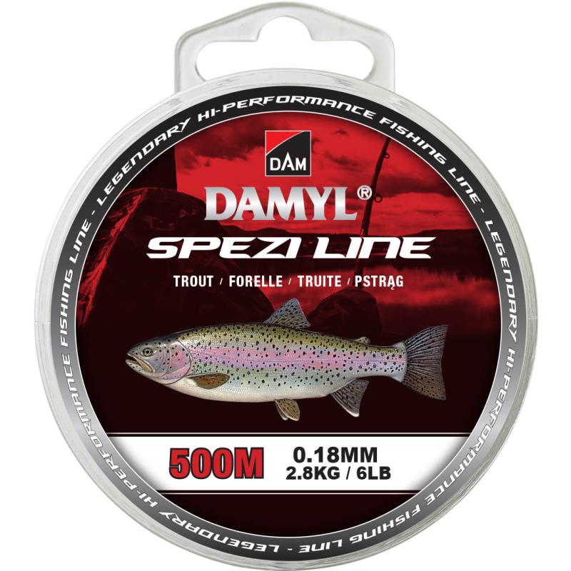 DAM Damyl Spezi Line Trout 500M 0.18mm 2.8Kg