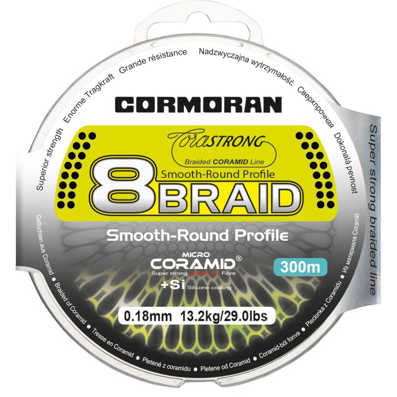 Cormoran Corastrong 8-Braid vert 0.18mm 300m