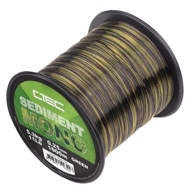 Ctec Sediment Mono Green 0.35/9.3Kg 1000M