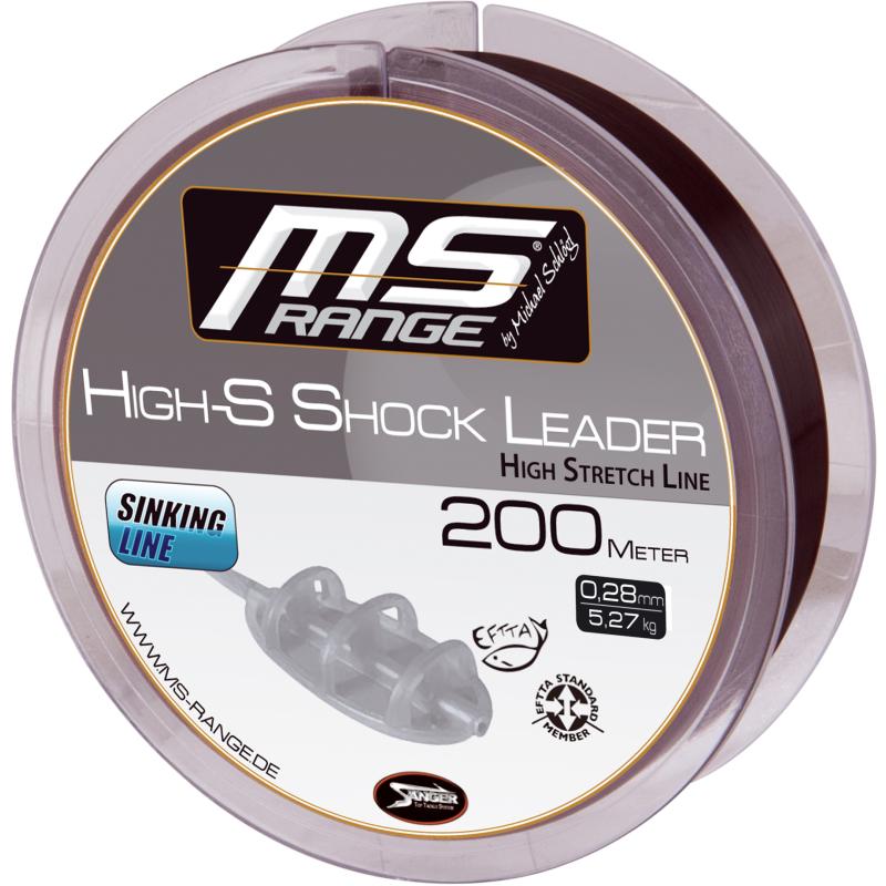 MS RANGE High-S Schockleader 0,30mm 200m