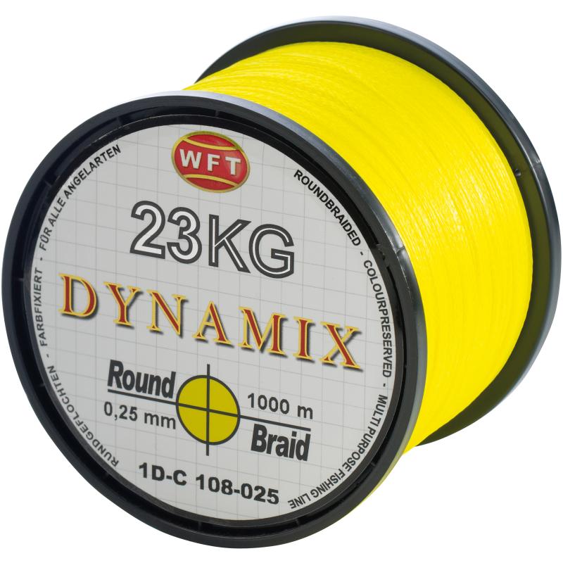 WFT Round Dynamix geel 23 KG 1000 m