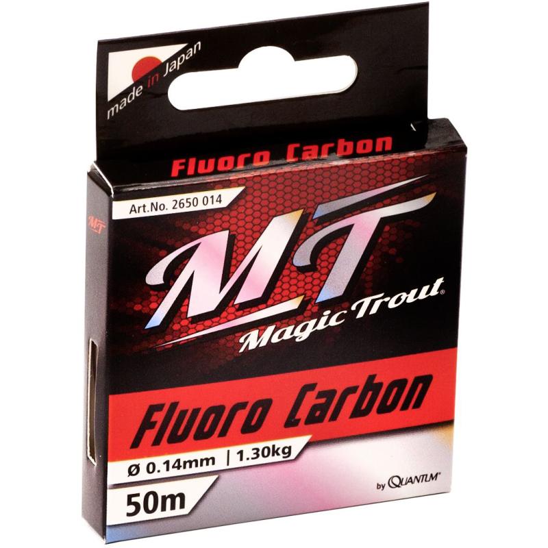 Magic Trout Ø0,16mm Truite Fluoro Carbone 50m 1,70kg transparent