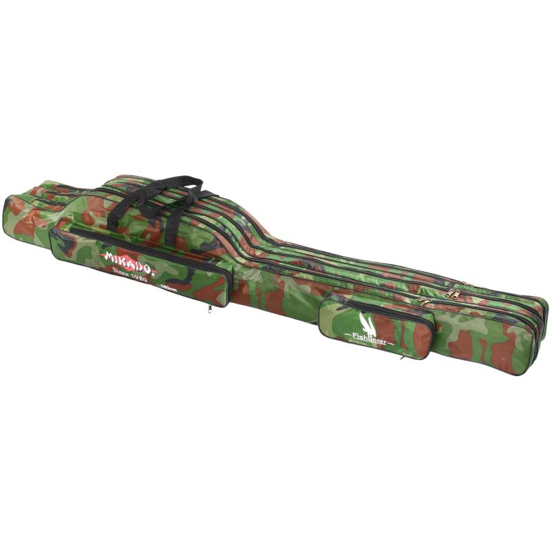 Mikado rod holdall - 3 compartments 160cm - camouflage