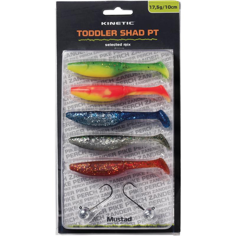 Kinetic Toddler Shad PT 17,5g/10cm - Selected Mix