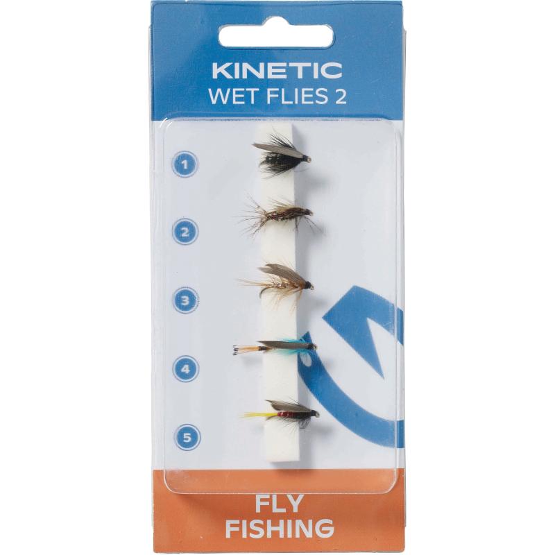 Kinetic Wet Flies 2 5pcs
