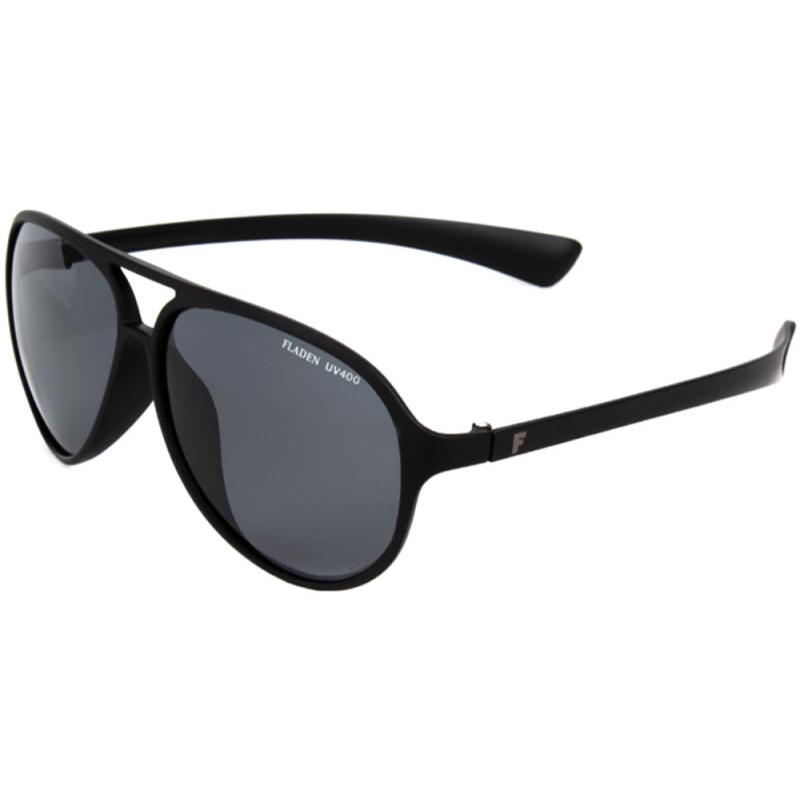 FLADEN zonnebril, gepolariseerd, frame flex mat zwart, donkere lens