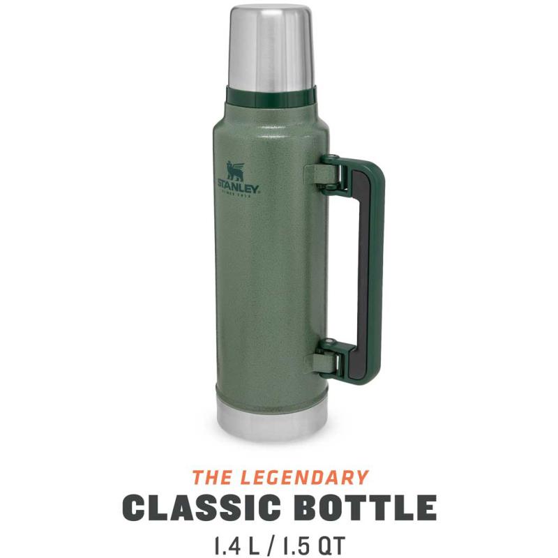 Stanley Classic Vakuum-Flasche 1,4 L Fassungsvermögen Grün