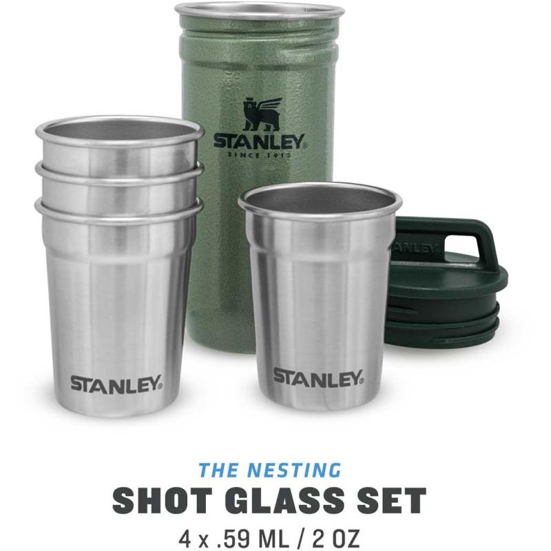 Stanley Adventure Shot Glass Set 4 X 59 Ml Fassungsvermögen