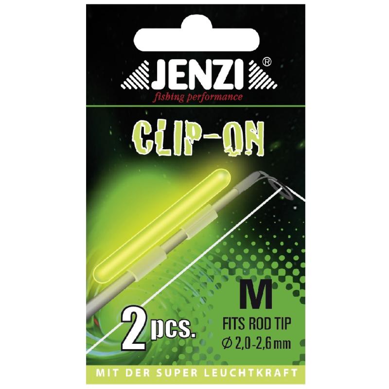JENZI stick light "CLIP-ON" voor hengeltop 3,7-4,3 mm