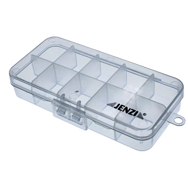 JENZI Kunststoff-Box, transparent, 132x60x25mm