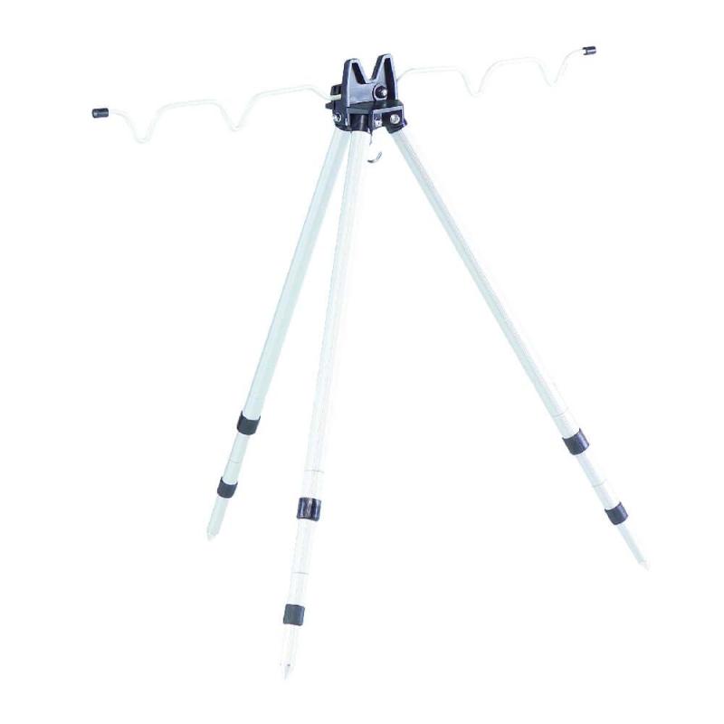JENZI rod rest "Triangle", telescopic, 50-120 cm, 3-part