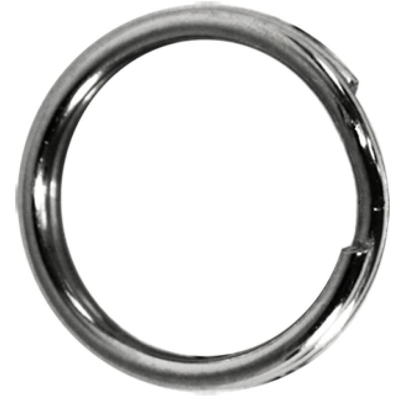 JENZI Strong anneaux de saut en acier inoxydable, taille 8