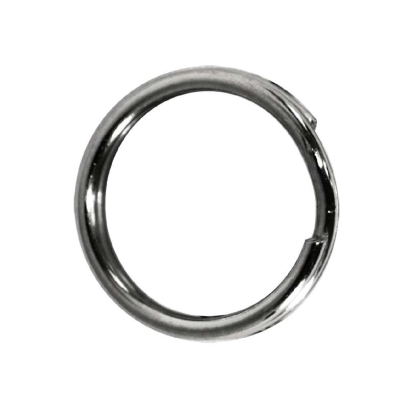 JENZI Strong anneaux de saut en acier inoxydable, taille 12